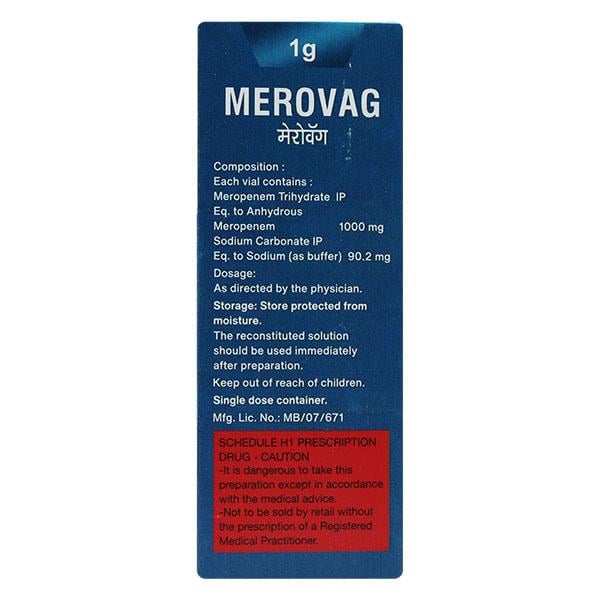 MEROVAG 1000 Injection 1's