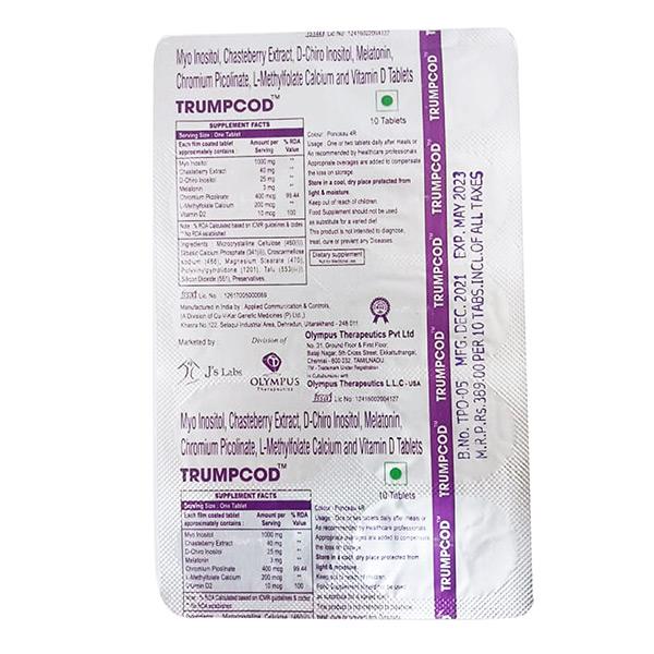 TRUMPCOD Tablet 10's