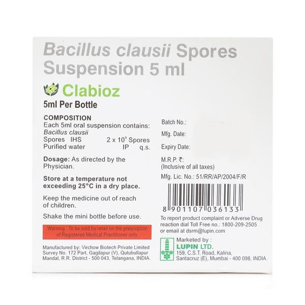 Clabioz Suspension 5ml