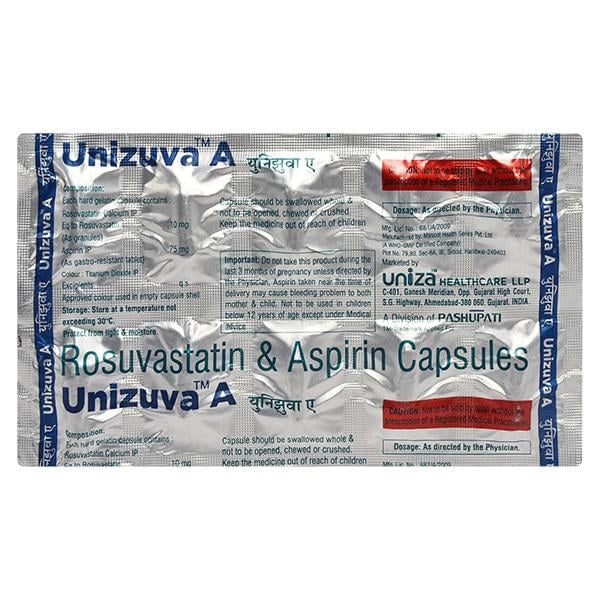 UNIZUVA A 10 Capsule 10's