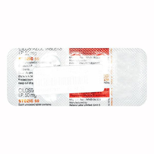Stozic 50mg Tablet 10'S