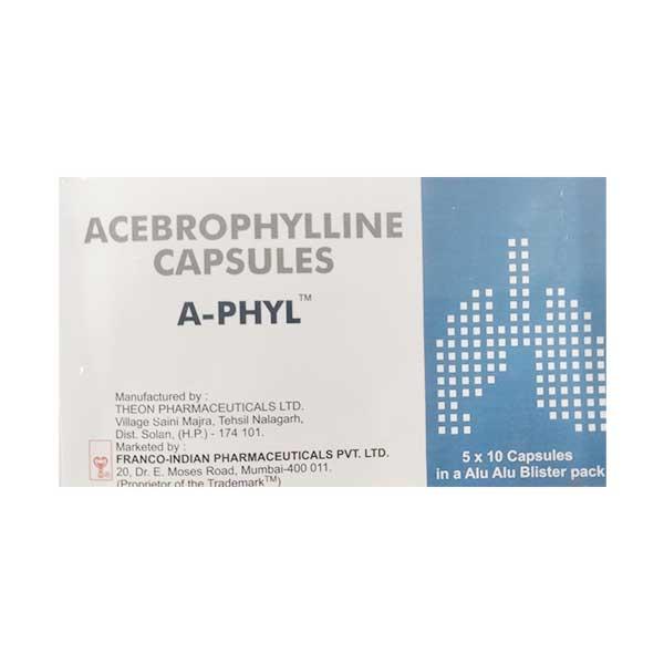 A Phyl 100mg Capsule 10'S