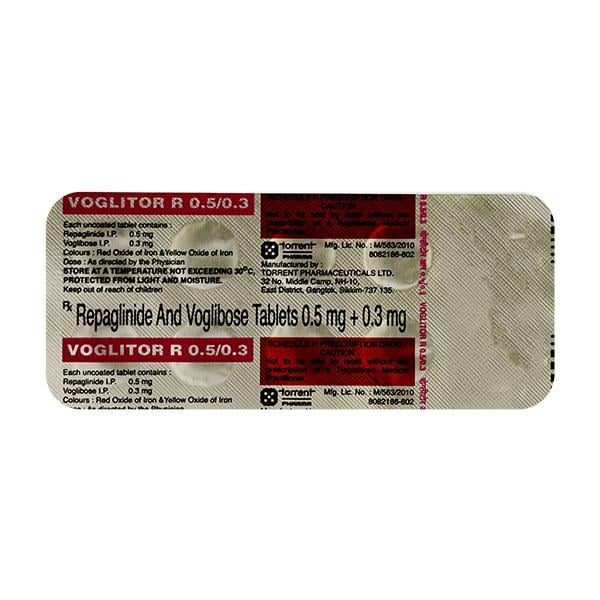 VOGLITOR R 0.5/0.3 Tablet 10's