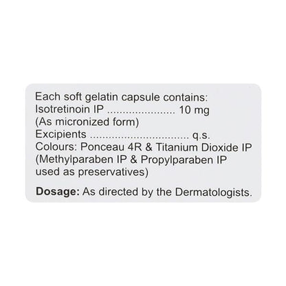 Ibitret 10mg Softgel 10'S - Global Surgicals