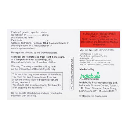 Ibitret 20mg Softgel 10'S - Global Surgicals