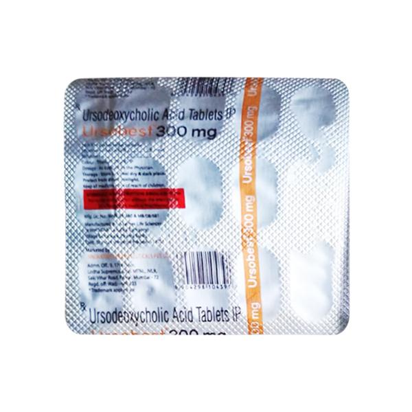 URSOBEST 300mg Tablet 15's