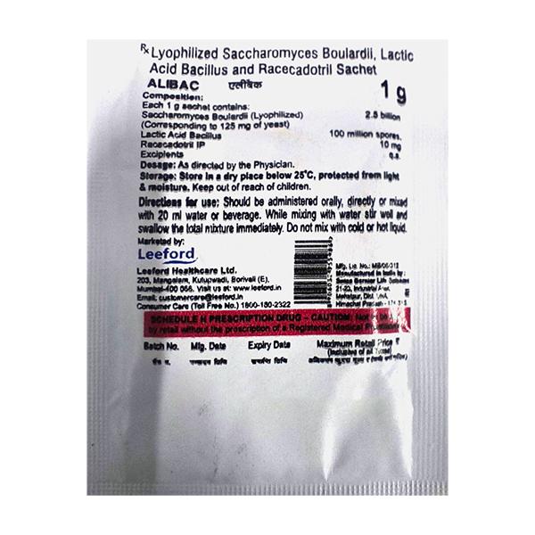 ALIBAC Z Orange Flavour Sachet 1gm