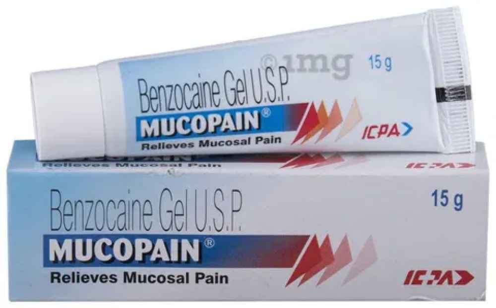 ICPA Mucopain Gel Local Anaesthetic - Global Surgicals