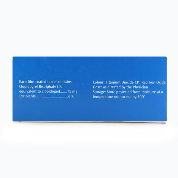 Plavix 75mg Tablet 14'S