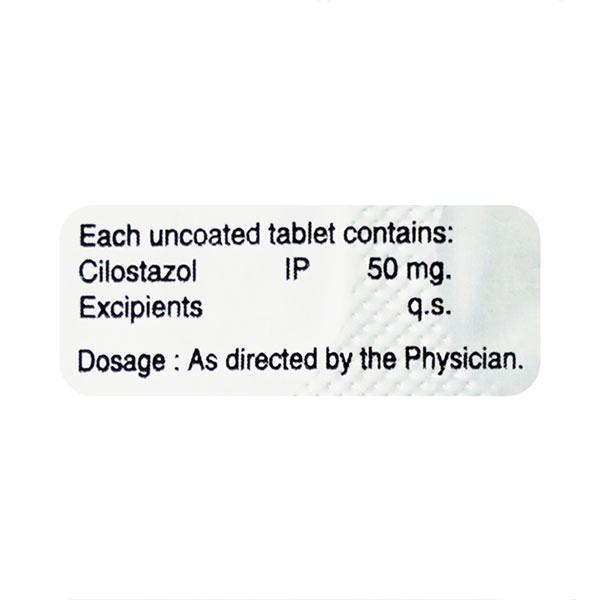 Cilotab 50mg Tablet 10'S