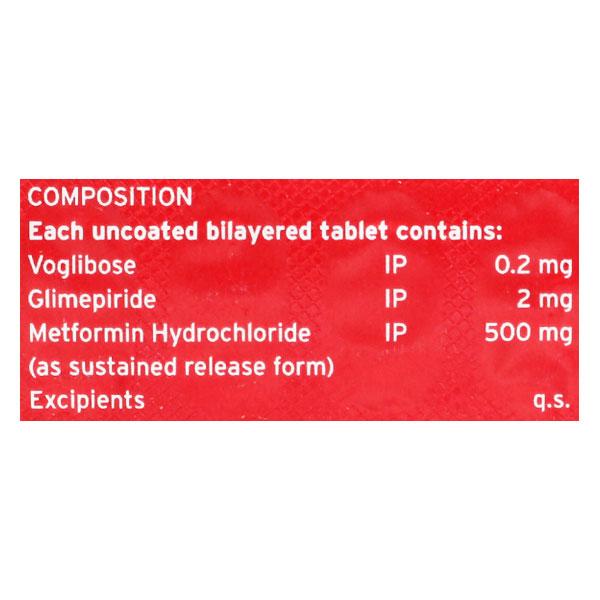 Ozomet VG 2mg Tablet 30'S
