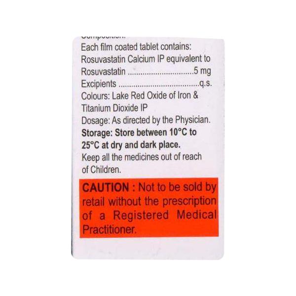 CREVAST 5 Tablet 15's