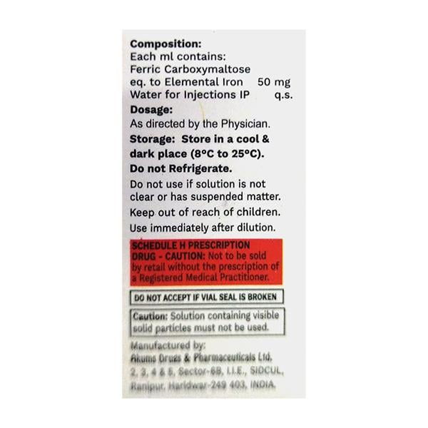 IEN FCM 500mg Injection 10ml - Global Surgicals