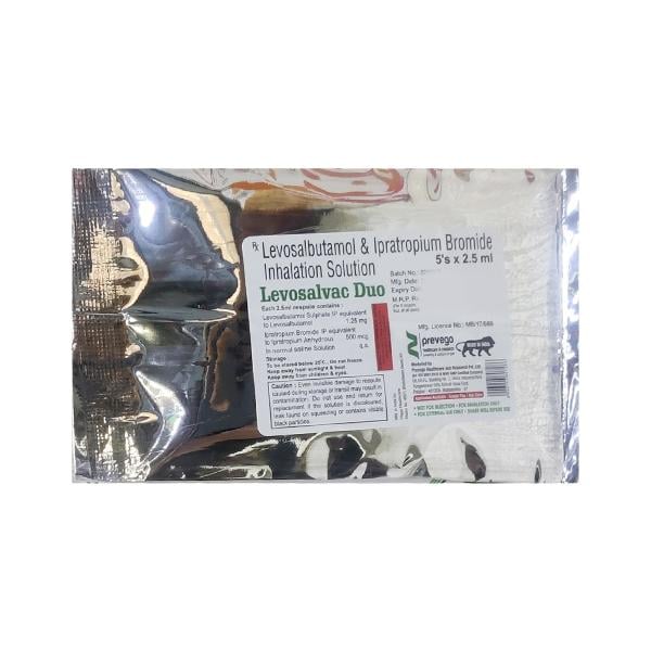 LEVOSALVAC DUO Respules 2.5ml