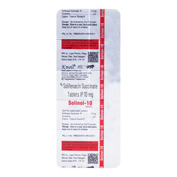 SOLINOL 10 Tablet 10's