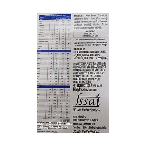 KABIPRO 100% WHEY PROTEIN VANILLA FLAVOUR Powder (250gmx4)1kg