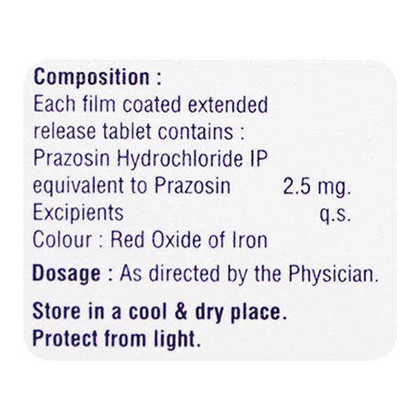 PRAZONOL XL 2.5 Tablet 10's