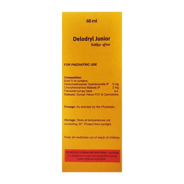 DELODRYL JUNIOR Syrup 60ml