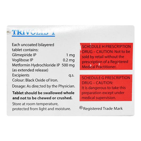 Trivolib 1mg Tablet 10'S