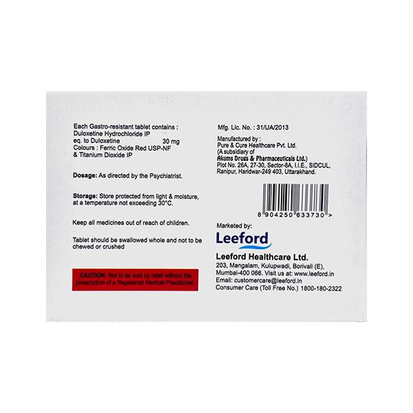 DELZOWEL 30 Tablet 10's