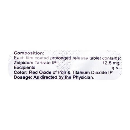 Zolpigress 12.5mg Tablet 10'S