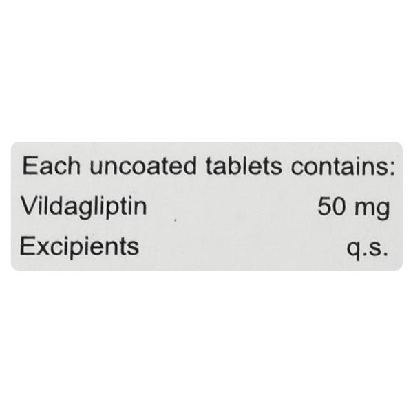 VILDADER 50 Tablet 15's