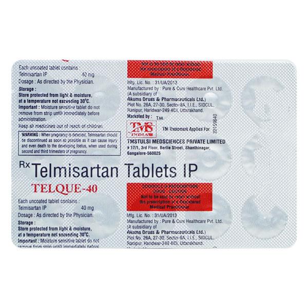 Telque 40 Tablet 15's