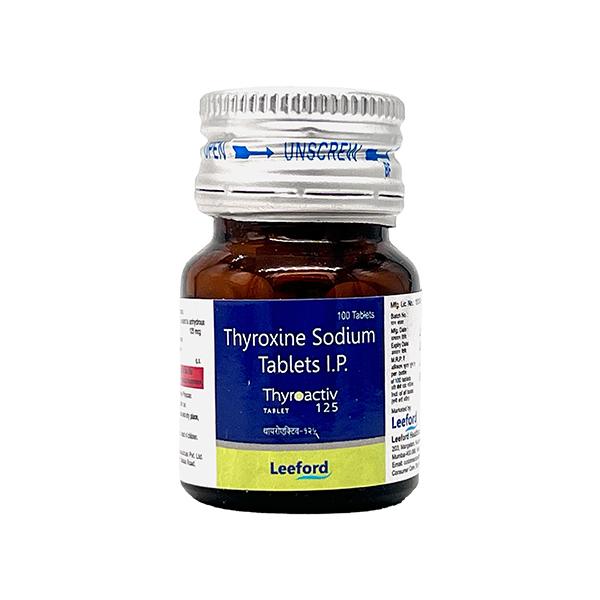 THYROACTIV 125 Tablet 100's