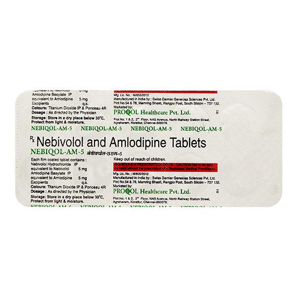 Nebiqol AM Tablet 10'S
