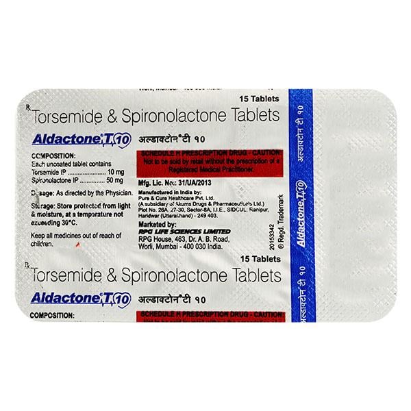 ALDACTONE T 10 Tablet 15's