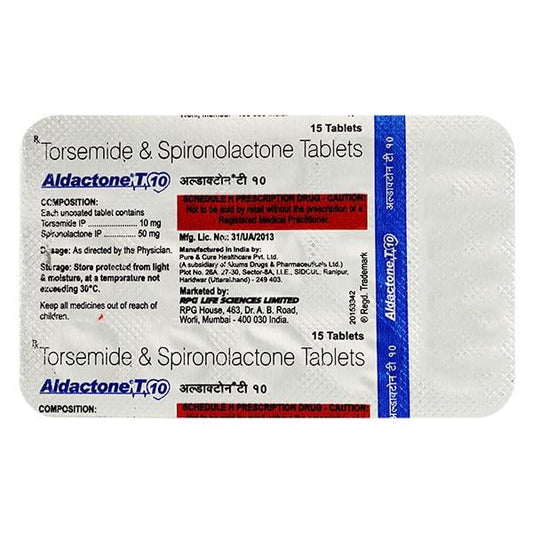 ALDACTONE T 10 Tablet 15's