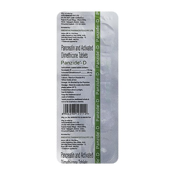 PANZIDE D Tablet 10's