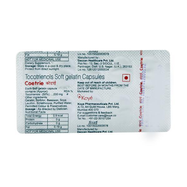 Coetrie 200mg Capsule 10'S