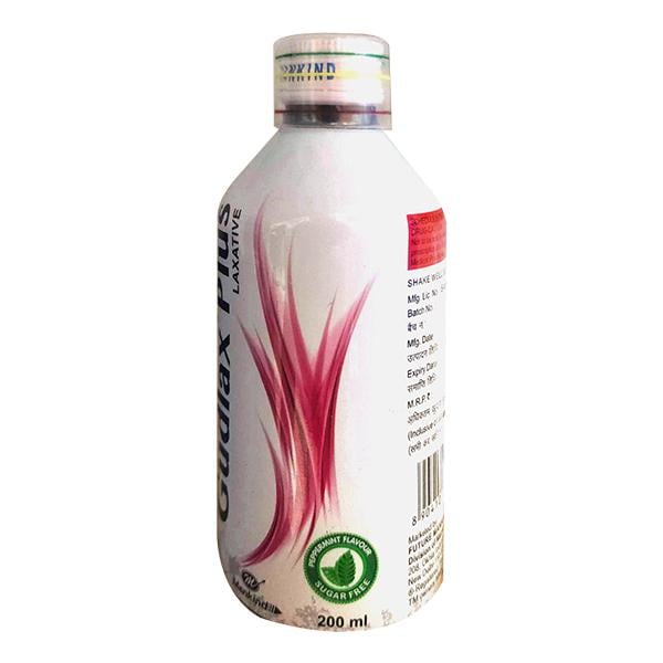 GUDLAX PLUS SUGAR FREE PEPPERMINT FLAVOUR Suspension 200ml