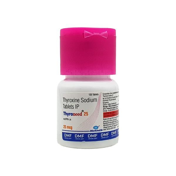 THYRONEED 25 Tablet 120's