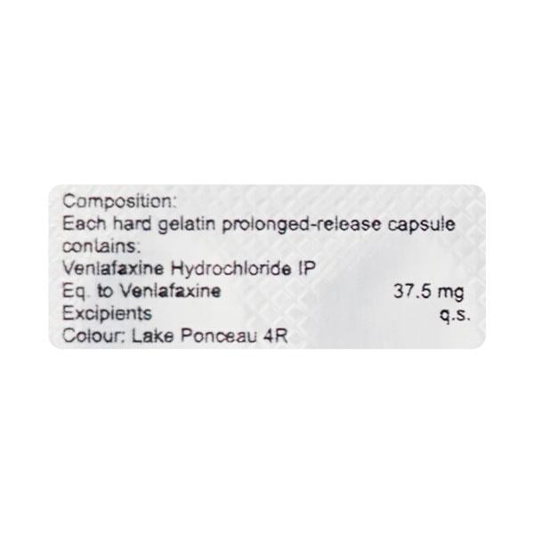 Venla XR 37.5mg Capsule 10'S