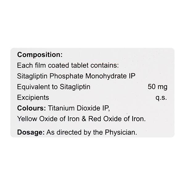 SITALIPTIN 50 Tablet 10's