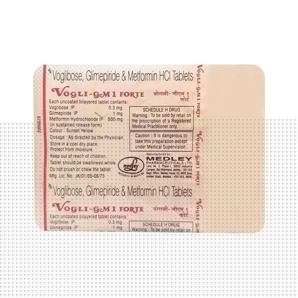 Vogli Gm1 Forte Tablet 10'S