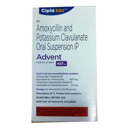 ADVENT FORTE 457 mg Tangy Orange Flavour Syrup 60ml