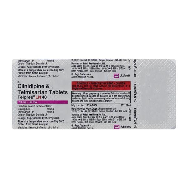 TELPRES LN 40mg Tablet 10's