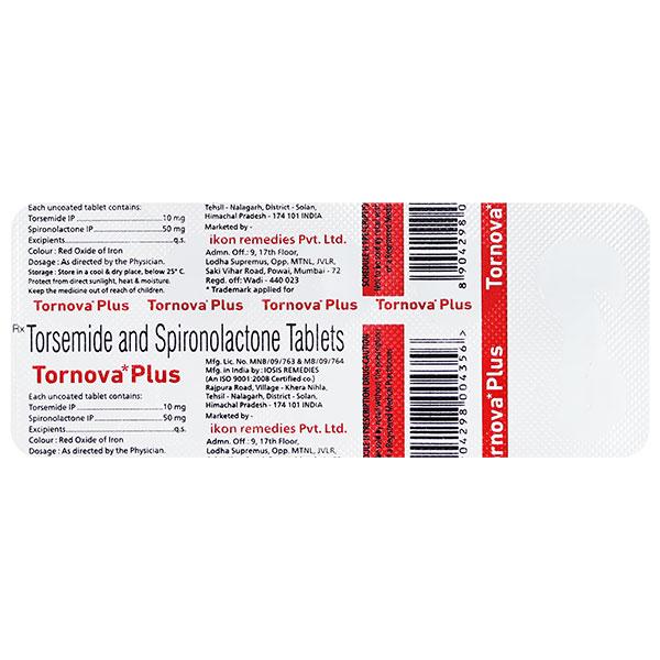 TORNOVA PLUS Tablet 10's