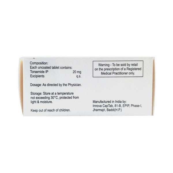 Torvigress 20mg Tablet 10'S