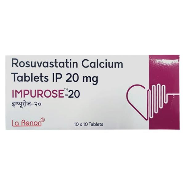 IMPUROSE 20 Tablet 10's - Global Surgicals