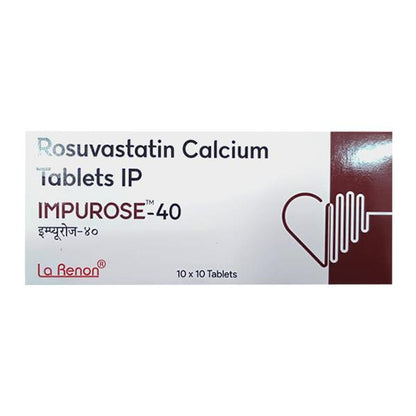 IMPUROSE 40 Tablet 10's - Global Surgicals