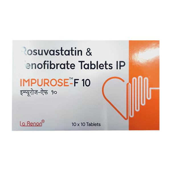 IMPUROSE F 10 Tablet 10's - Global Surgicals