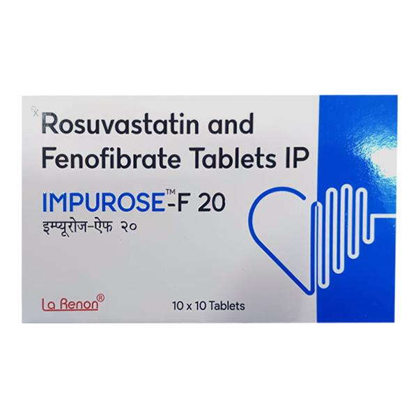 IMPUROSE F 20 Tablet 10's - Global Surgicals