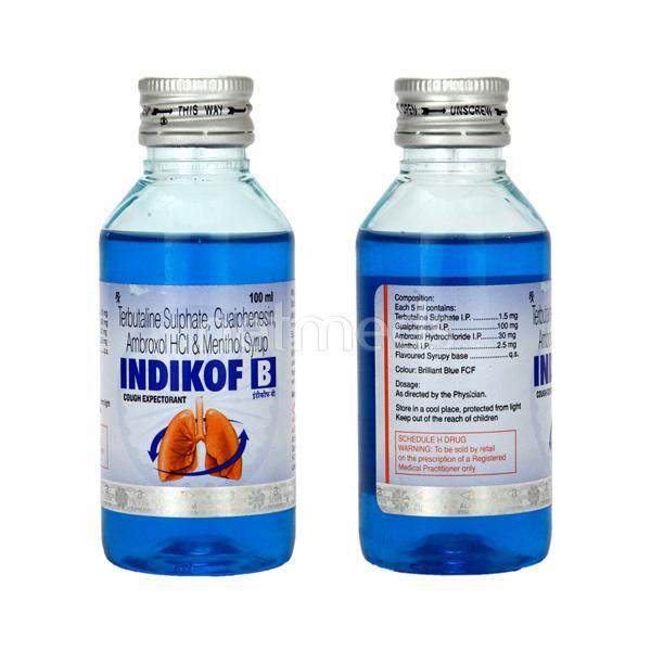 Indikof B Syrup 100ml - Global Surgicals