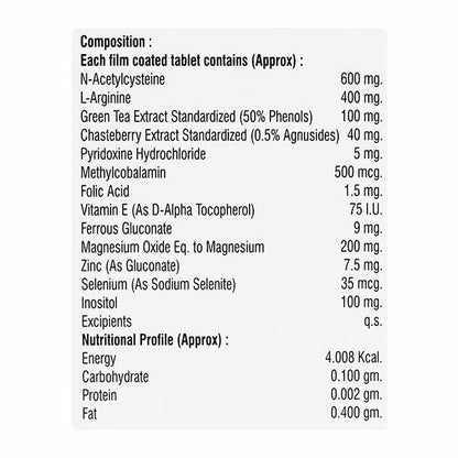 INFERTIVAG F Tablet 10's - Global Surgicals