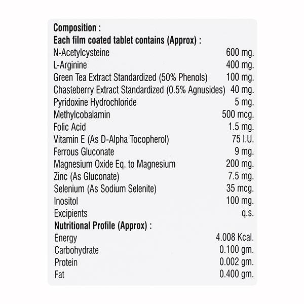 INFERTIVAG F Tablet 10's - Global Surgicals