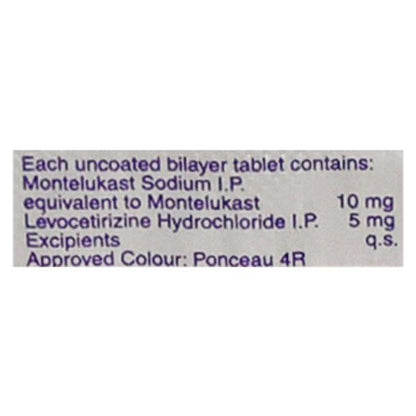 Infinair 10/5mg Tablet 10'S - Global Surgicals